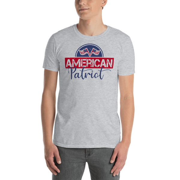 American Patriot (Option 2) Short-Sleeve Unisex T-Shirt