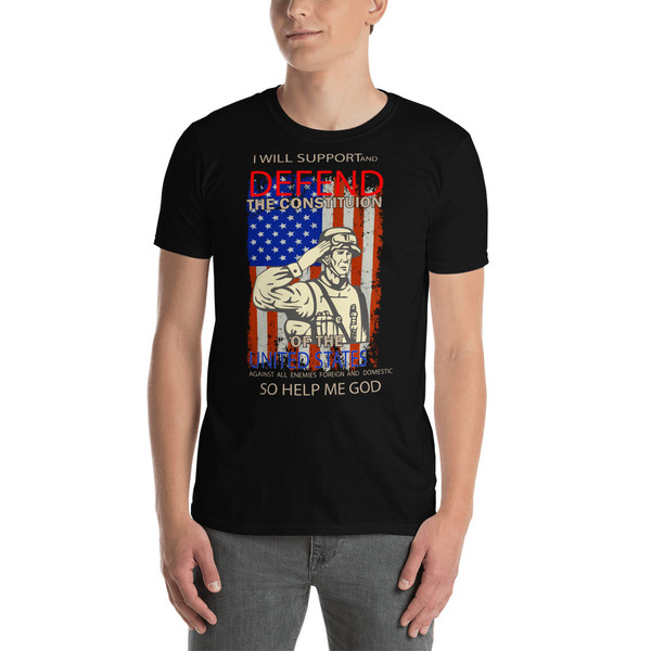 I Will Support and Defend Short-Sleeve Unisex T-Shirt