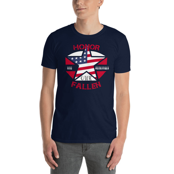 Honor and Remember Our Fallen Short-Sleeve Unisex T-Shirt