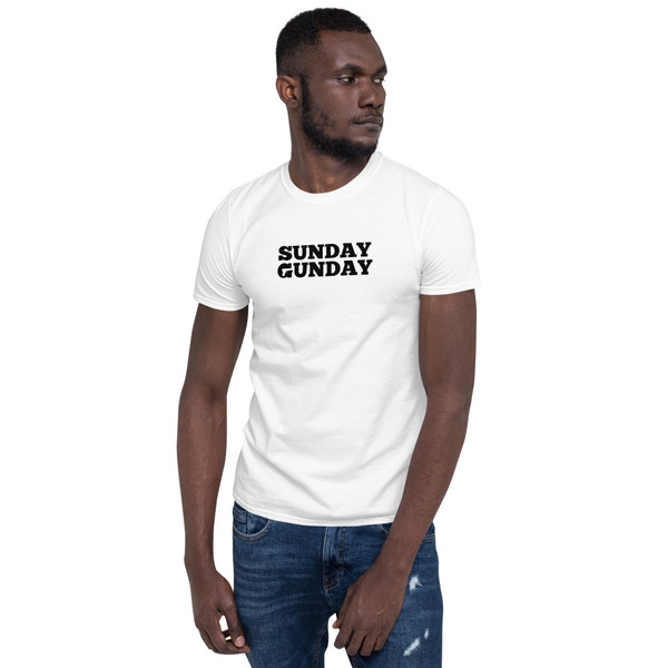 Sunday Gunday appShort-Sleeve Unisex T-Shirt