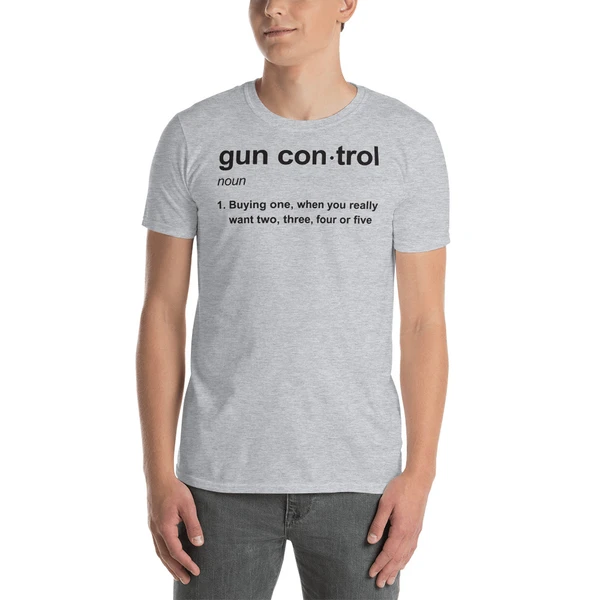 Gun Control Definition Short-Sleeve Unisex T-Shirt