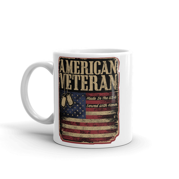 American Veteran Service Mug