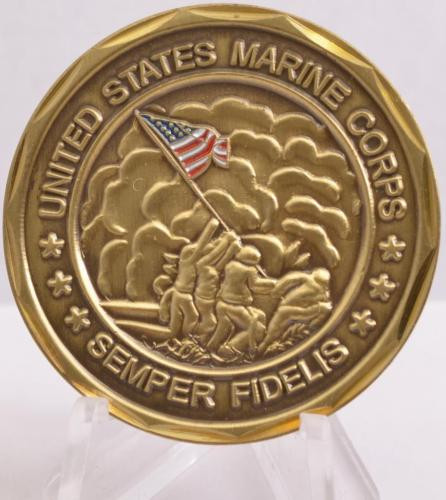 U.S. Marine Iwo Jima Challenge Coin