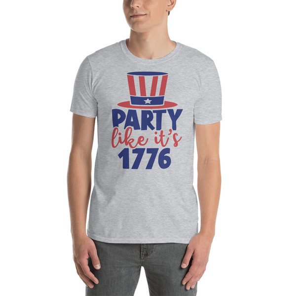 Party Like Its 1776 Short-Sleeve Unisex T-Shirt
