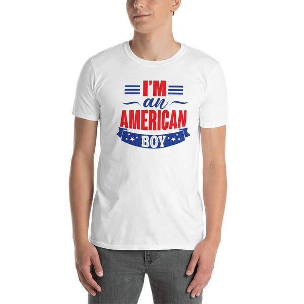 I'm an American Boy Short-Sleeve Unisex T-Shirt