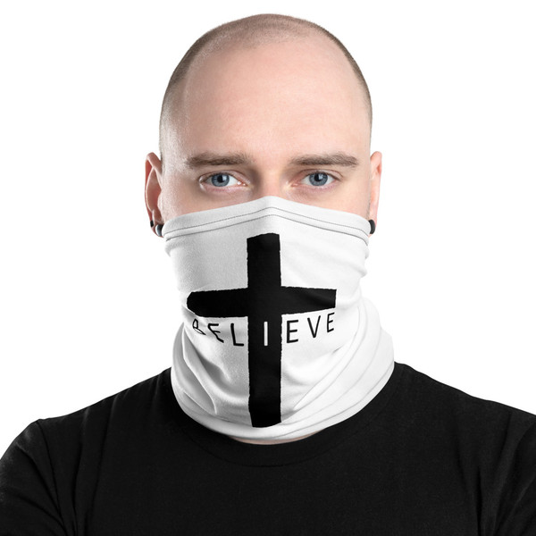 Believe (Cross) Neck Gaiter
