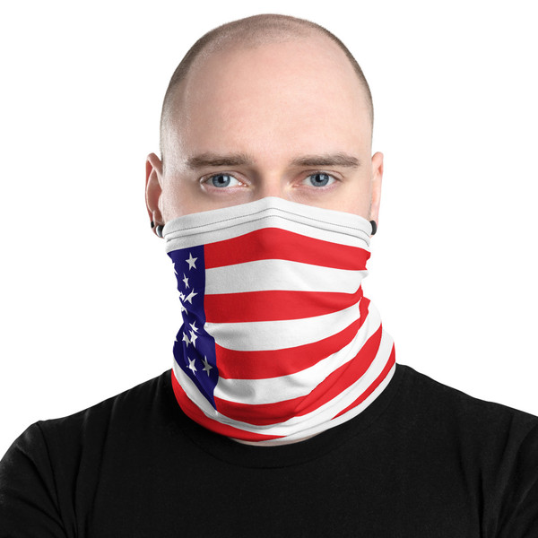US Flag Neck Gaiter