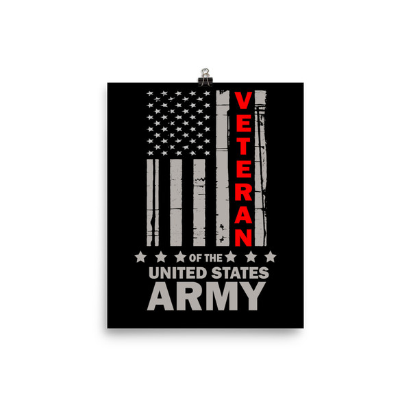 US Army Veteran Poster