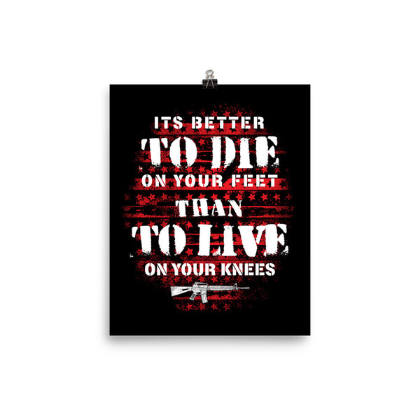 Die On Your Feet (Version 2) Poster