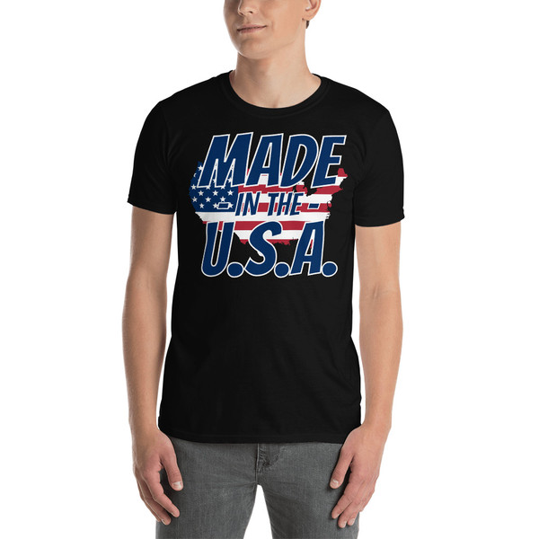Made in the U.S.A. Short-Sleeve Unisex T-Shirt