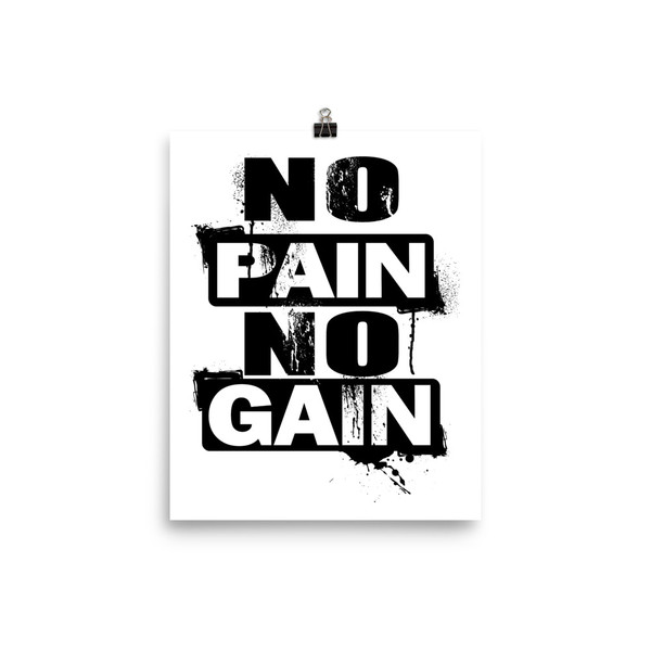 No Pain No Gain Poster