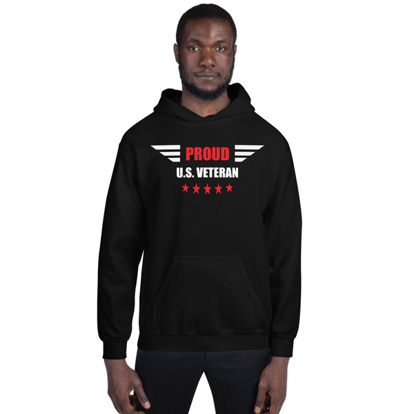 Proud U.S. Veteran Unisex Hoodie
