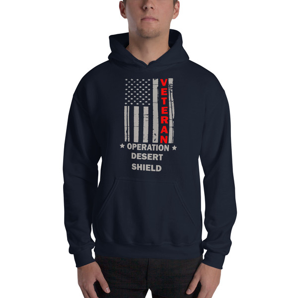 Veteran of Operation Desert Shield Unisex Hoodie