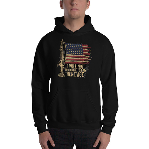 I Will Not Apologize For My Heritage Unisex Hoodie