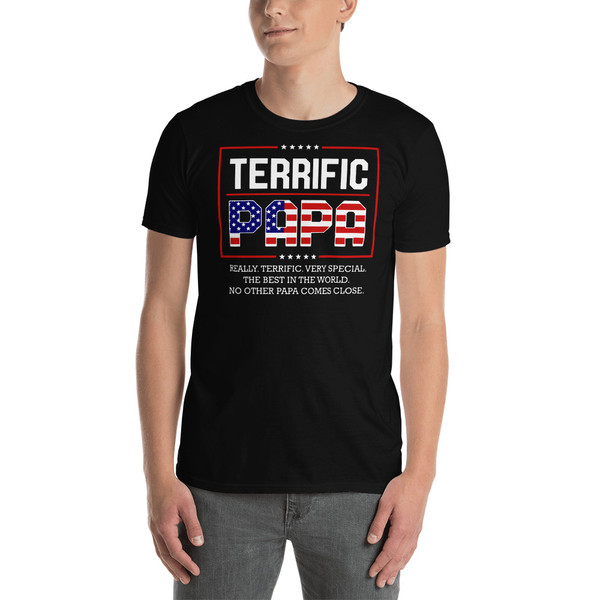 Terrific Pappa Short-Sleeve Unisex T-Shirt