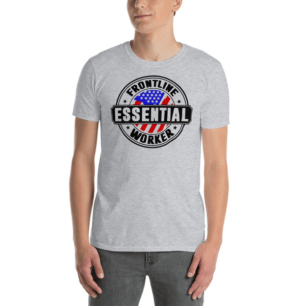 Frontline Essential Worker Short-Sleeve Unisex T-Shirt