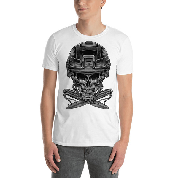 Skull Soldier Short-Sleeve Unisex T-Shirt