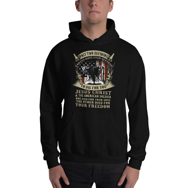 Only Two Defining Forces Unisex Hoodie