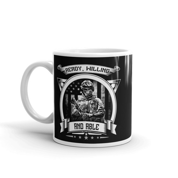 Ready, Willing, and Able Mug