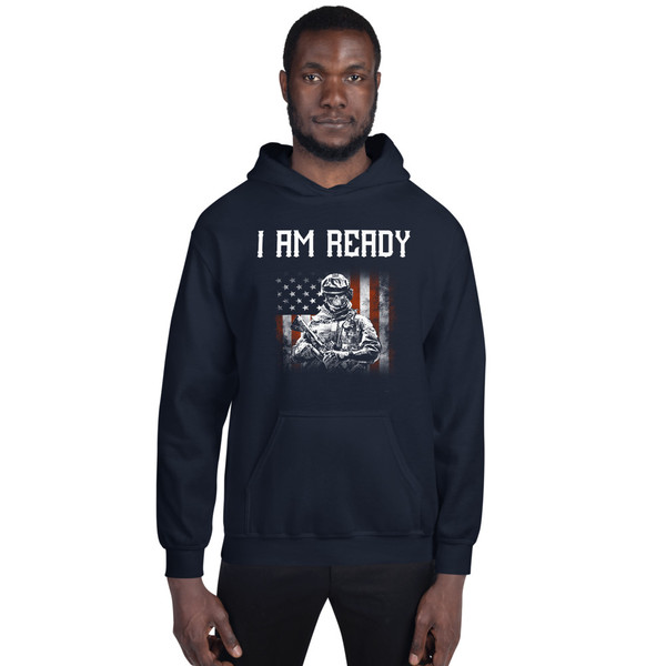 I Am Ready Unisex Hoodie
