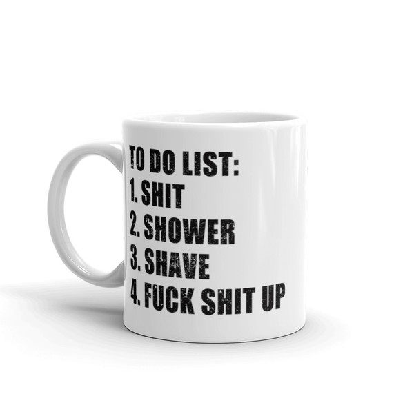 To Do List Mug