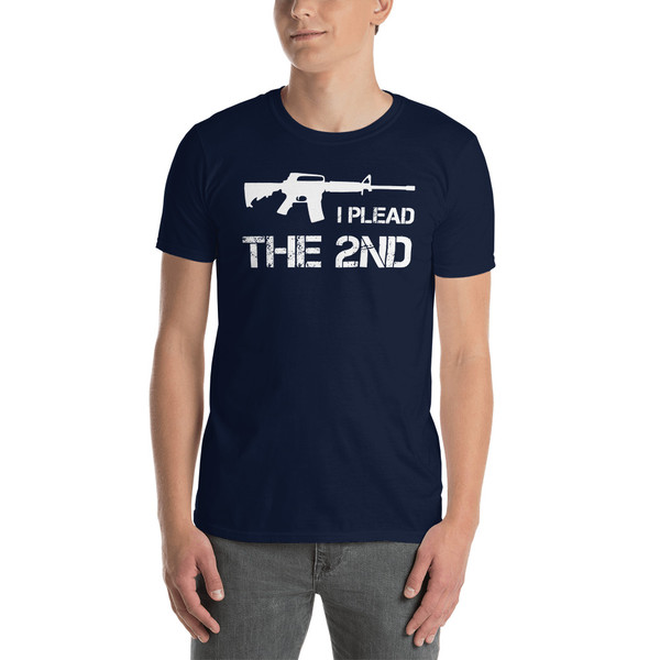 I Plead The 2nd (AR15) Short-Sleeve Unisex T-Shirt