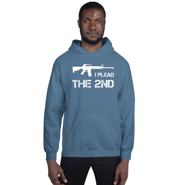 I Plead The 2nd (AR15) Unisex Hoodie