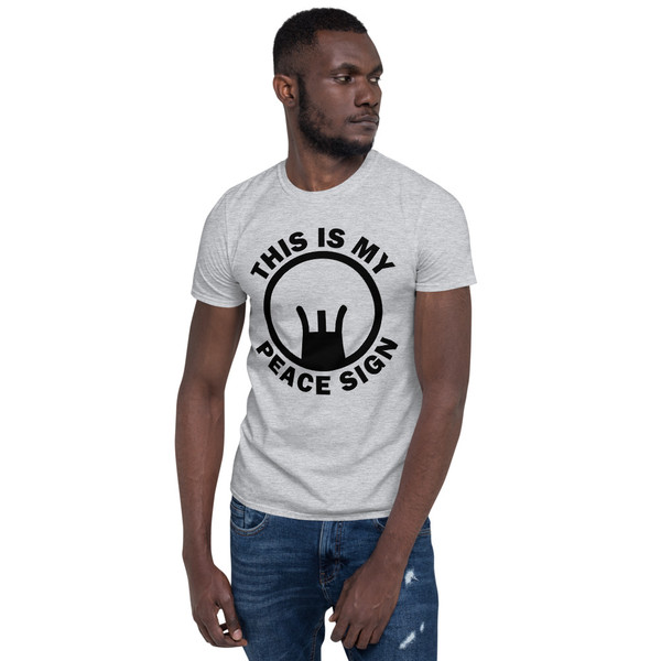 This is My Peace Sign Short-Sleeve Unisex T-Shirt