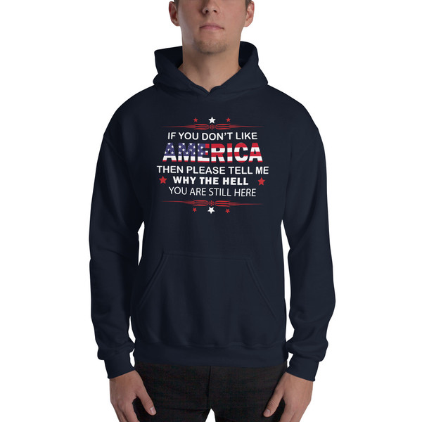 If You Don't Like America (Version 2) Unisex Hoodie