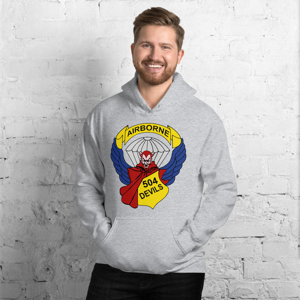 504 PIR Airborne Patch Unisex Hoodie