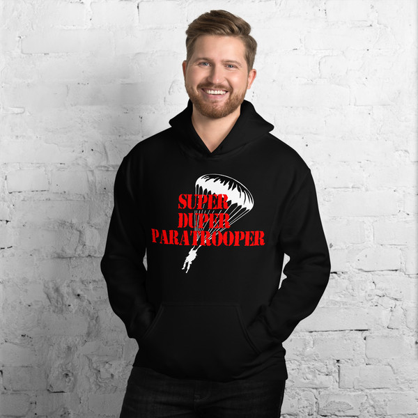 Super Duper Paratrooper Unisex Hoodie