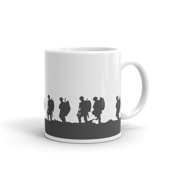 WW1 Soldiers Marching Mug
