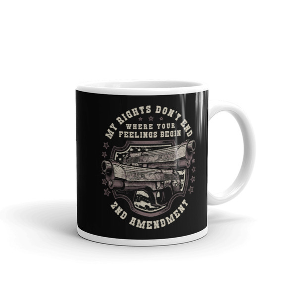 My Rights Don't End (2nd) Mug