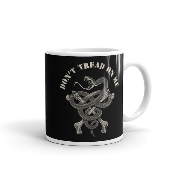 Don't Tread On Me (Crossbones) Mug