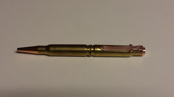 7.62 Bullet Pen - Brass