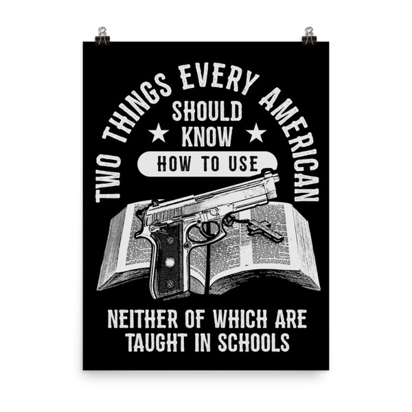 Two Things Neither Taught Poster