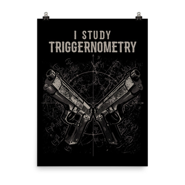 I Study Triggernometry (Option 3) Poster