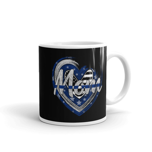 Police Mom (Police Blue Line) Mug