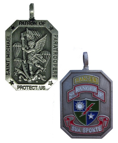 2/75 RANGER REGIMENT Saint Michael Medallion
