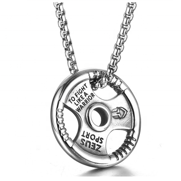 Weight Plate Necklace