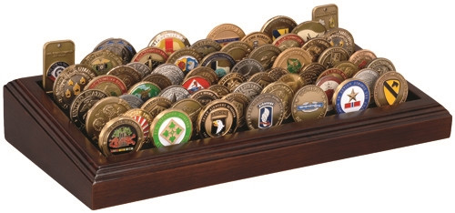 Coin Display-Wood