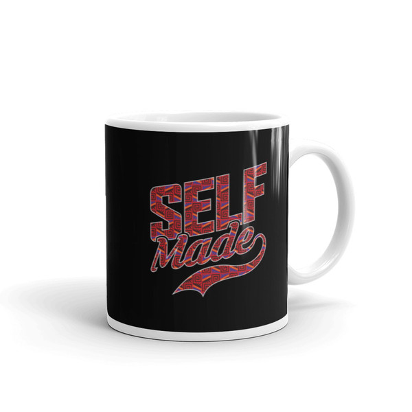 Self Made text Mug