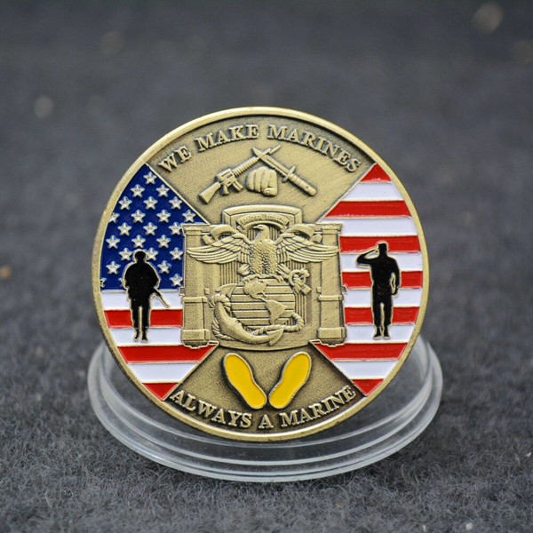 We Make Marines Challenge Coin