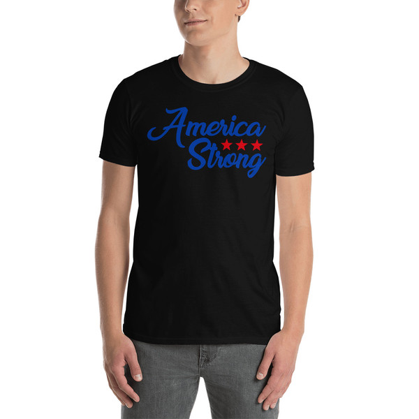 America Strong Short-Sleeve Unisex T-Shirt