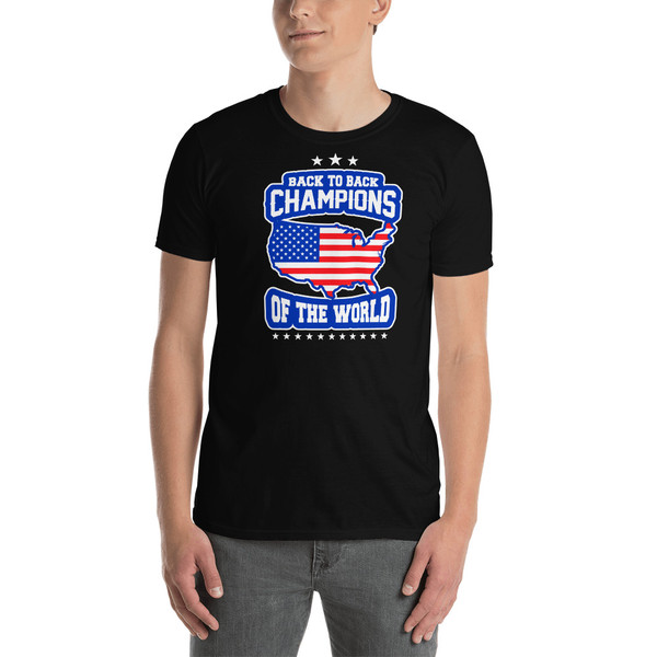 Back to Back Champions of the World Short-Sleeve Unisex T-Shirt