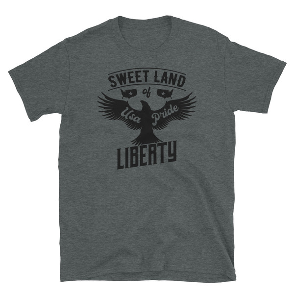 Sweet Land of Liberty (USA Pride) Short-Sleeve Unisex T-Shirt