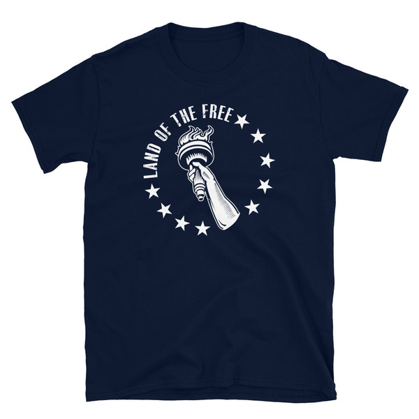 Land of Free (Liberty) Short-Sleeve Unisex T-Shirt