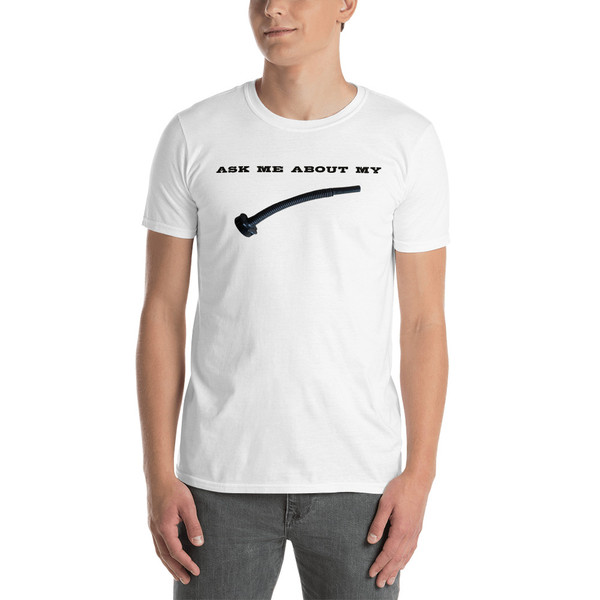 Ask Me ABout My Donkey Short-Sleeve Unisex T-Shirt