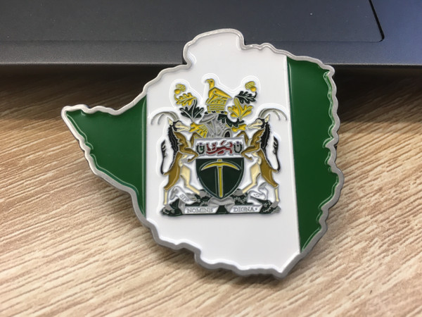 Rhodesia Communist Safari Challenge Coin