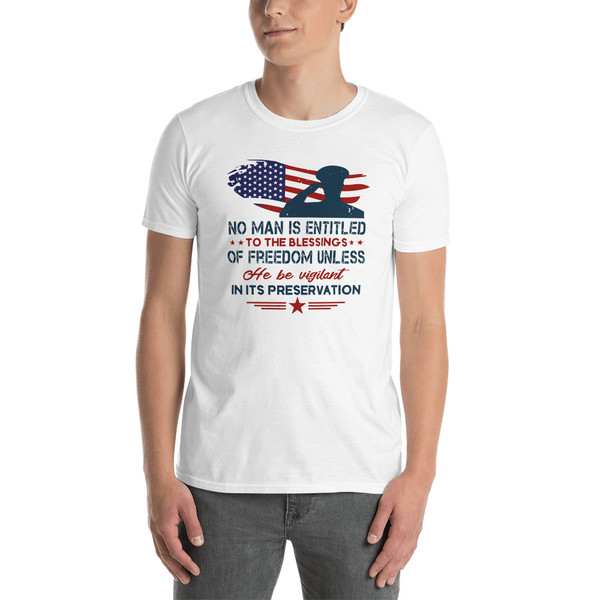 No man is Entitled... Short-Sleeve Unisex T-Shirt